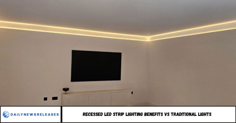 Recessed LED Strip Lighting Benefits vs Traditional Lights Recessed LED Strip Lighting Benefits vs Traditional Lights
